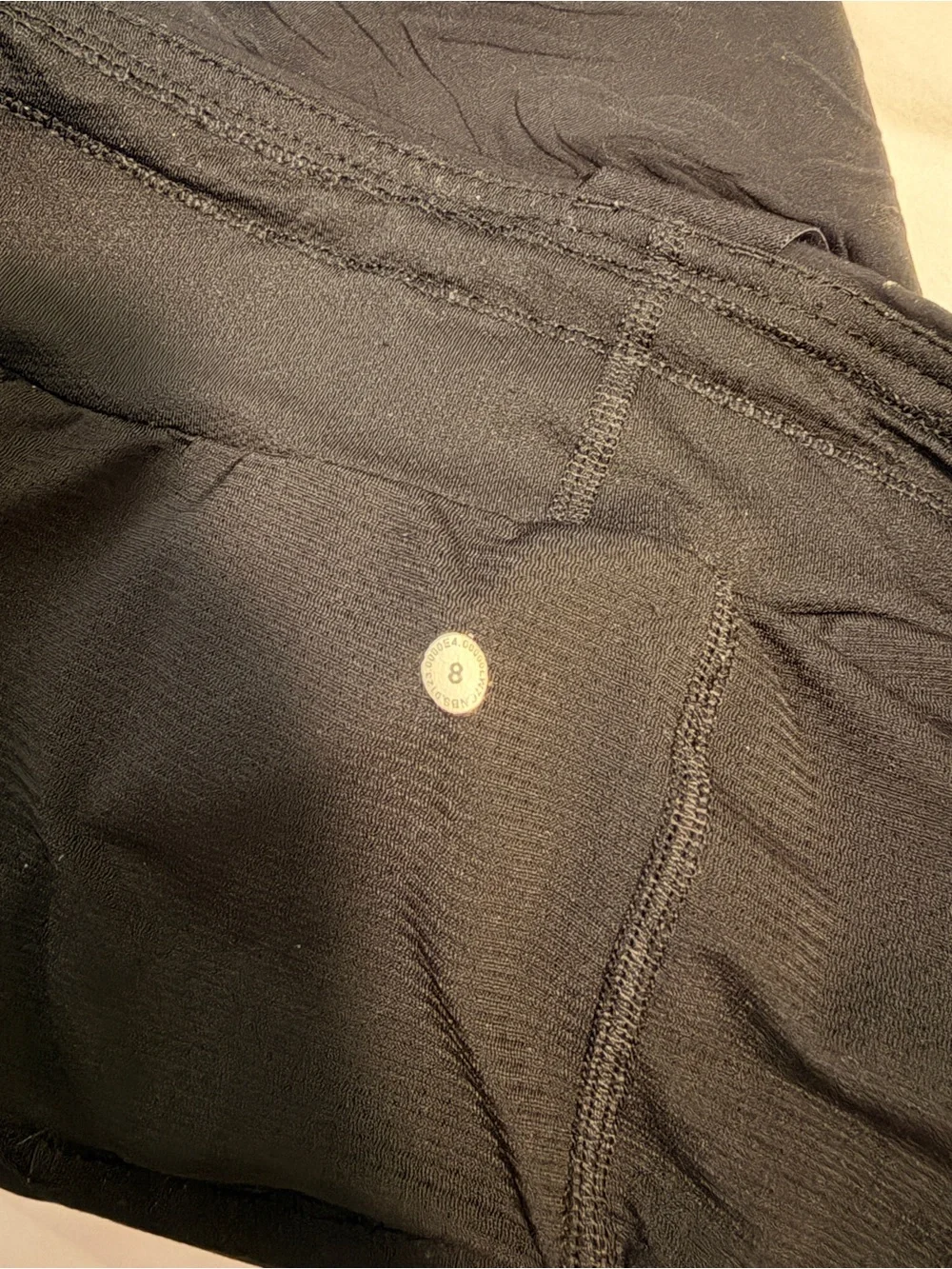 lululemon athletica Black Women's Athletic Skort with Stud Detail